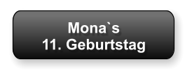Mona`s  11. Geburtstag